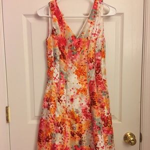 NWOT katherine kelly floral dress